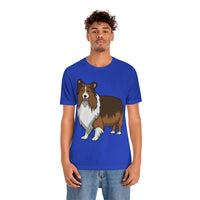 Shetland Sheepdog Unisex Jersey Short Sleeve Tee