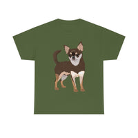 Chihuahua Unisex Heavy Cotton Tee, S - 5XL, 12 Colors, 100% Cotton, Made in the Usa, Free Shipping!!