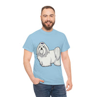 Maltese Unisex Heavy Cotton Tee, S - 5XL, 12 Colors, 100% Cotton, Medium Fabric, FREE Shipping, Made in USA!!