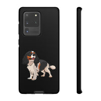 Tricolor Cavalier King Charles Spaniel Tough Cell Phone Cases, Glossy/Matte, Google, Samsung, iPhone, FREE Shipping, Made in USA!!