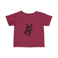 German Shepherd Infant Fine Jersey Tee