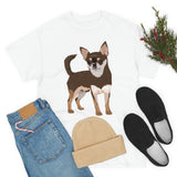 Chihuahua Unisex Heavy Cotton Tee, S - 5XL, 12 Colors, 100% Cotton, Made in the Usa, Free Shipping!!