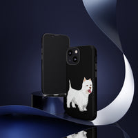 West Highland White Terrier Tough Cell Phone Cases, Impact Resistant, Matte or Glossy, FREE Shipping, Made in USA!!