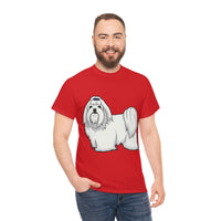 Maltese Unisex Heavy Cotton Tee, S - 5XL, 12 Colors, 100% Cotton, Medium Fabric, FREE Shipping, Made in USA!!