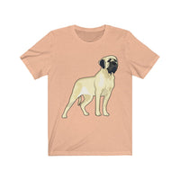 Mastiff Unisex Jersey Short Sleeve Tee, S-3XL, 17 Colors Available, Soft Cotton, Made in the USA!!