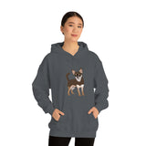 Chihuahua Unisex Heavy Blend Hooded Sweatshirt, Cotton/Polyester, S- 5XL, 13 Colors, Free Shipping, Made In Usa!!