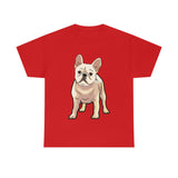 French Bulldog Unisex Heavy Cotton Tee, S - 5XL, 12 Colors, Light Fabric, FREE Shipping, Made in USA!!