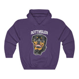 Rottweiler Unisex Heavy Blend™ Hooded Sweatshirt