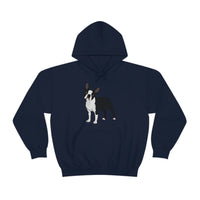 Boston Terrier Unisex Heavy Blend™ Hooded Sweatshirt, S - 5XL, 12 Colors, Cotton/Polyester, FREE Shipping, Made in USA!!