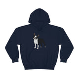Boston Terrier Unisex Heavy Blend™ Hooded Sweatshirt, S - 5XL, 12 Colors, Cotton/Polyester, FREE Shipping, Made in USA!!