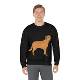 Chesapeake Bay Retriever Unisex Heavy Blend Crewneck Sweatshirt, 6 Colors, S - 3XL, Cotton/Polyester, FREE Shipping, Made in USA!!