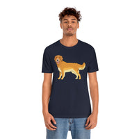 Golden Retriever Unisex Jersey Short Sleeve Tee