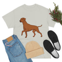 Rhodesian Ridgeback Unisex Heavy Cotton Tee, S - 5XL, 12 Colors, Cotton, Medium Fabric, FREE Shipping, Made in USA!!