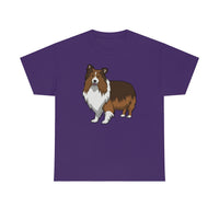 Shetland Sheepdog Unisex Heavy Cotton Tee