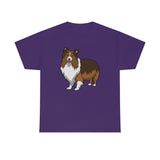 Shetland Sheepdog Unisex Heavy Cotton Tee