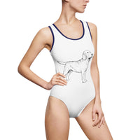 Labrador Retriever Women's Classic One-Piece Swimsuit