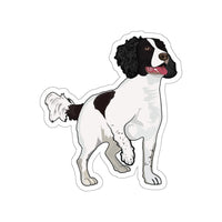 English Springer Spaniel Die-Cut Stickers, Water Resistant Vinyl, 5 Sizes, Matte Finish, Indoor/Outdoor, FREE Shipping, Made in USA!!