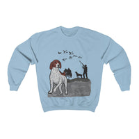 German Shorthaired Pointer Unisex Heavy Blend™ Crewneck Sweatshirt