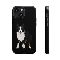 Border Collie Tough Cell Phone Cases, iPhone, Double Layer Case, Impact Resistant, Photo Print Quality, FREE Shipping, Made in the USA!!