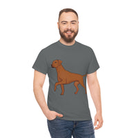 Rhodesian Ridgeback Unisex Heavy Cotton Tee, S - 5XL, 12 Colors, Cotton, Medium Fabric, FREE Shipping, Made in USA!!