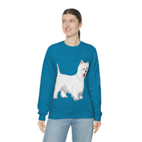 West Highland White Terrier Unisex Heavy Blend™ Crewneck Sweatshirt, S - 5XL, Cotton/Polyester, FREE Shipping, Made in USA!!