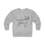 Labrador Retriever Sweatshirt, Unisex Heavyweight Fleece Crew