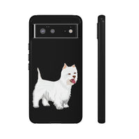 West Highland White Terrier Tough Cell Phone Cases, Impact Resistant, Matte or Glossy, FREE Shipping, Made in USA!!