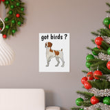 Brittany Dog Premium Matte vertical posters, 7 Sizes, Can be Customized, Made in the USA!!