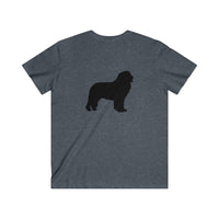 Newfoundland Men's Fitted V-Neck Short Sleeve Tee