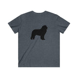 Newfoundland Men's Fitted V-Neck Short Sleeve Tee