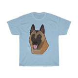 Belgian Malinois Unisex Heavy Cotton Tee