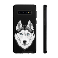 Siberian Husky Tough Cell Phone Cases, 33 Types of Cases, 2 Layer Case, Impact Resistant, FREE Shipping, Made in USA!!