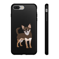 Chihuahua Cell Phone Tough Cases, iPhone, Samsung, 2 Layer Case, Impact Resistant, Made in the USA!!