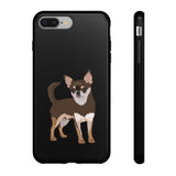 Chihuahua Cell Phone Tough Cases, iPhone, Samsung, 2 Layer Case, Impact Resistant, Made in the USA!!