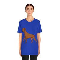 Rhodesian Ridgeback Unisex Jersey Short Sleeve Tee, S - 3XL, 16 Colors, Light Fabric Cotton, FREE Shipping, Made in USA!!