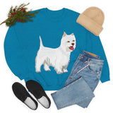 West Highland White Terrier Unisex Heavy Blend™ Crewneck Sweatshirt, S - 5XL, Cotton/Polyester, FREE Shipping, Made in USA!!