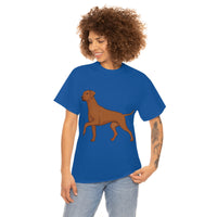 Rhodesian Ridgeback Unisex Heavy Cotton Tee, S - 5XL, 12 Colors, Cotton, Medium Fabric, FREE Shipping, Made in USA!!