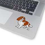 Cavalier King Charles Spaniel Kiss-Cut Stickers