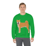 Shiba Inu Unisex Heavy Blend™ Crewneck Sweatshirt, S - 3XL, 6 Colors, Cotton/Polyester, Medium Heavy Fabric, FREE Shipping, Made in USA!!