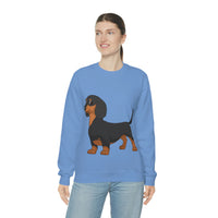 Dachshund Unisex Heavy Blend™ Crewneck Sweatshirt, S - 2XL, 14 Colors, Cotton/Polyester, Medium Fabric, FREE Shipping, Made in USA!!