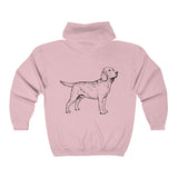 Labrador Retriever Hoodies, Unisex Heavy Blend™ Full Zip Hooded Sweatshirt