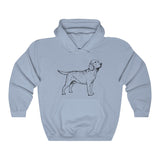 Labrador Retriever Hoodies, Unisex Heavy Blend™ Hooded Sweatshirt