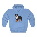 Bernese Mountain Dog Unisex Heavy Blend™ Hooded Sweatshirt