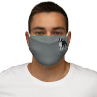 Boston Terrier Snug-Fit Polyester Face Mask
