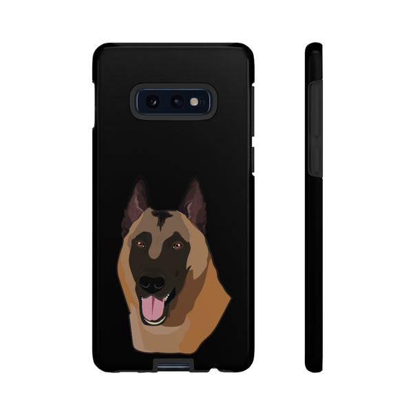 Belgian Malinois Tough Cell Phone Cases, Two Layers, Impact Resistant, Made in USA!!