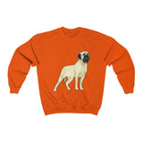 Mastiff Unisex Heavy Blend™ Crewneck Sweatshirt, S-5XL, 10 Colors Available, 50% Cotton, 50% Polyester, Made in the USA!!