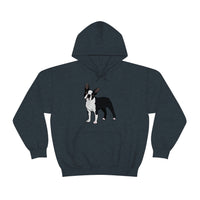 Boston Terrier Unisex Heavy Blend™ Hooded Sweatshirt, S - 5XL, 12 Colors, Cotton/Polyester, FREE Shipping, Made in USA!!