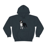 Boston Terrier Unisex Heavy Blend™ Hooded Sweatshirt, S - 5XL, 12 Colors, Cotton/Polyester, FREE Shipping, Made in USA!!