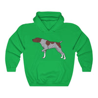 German Shorthaired Pointer Unisex Heavy Blend Hooded Sweatshirt