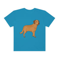 Chesapeake Bay Retriever Unisex Garment-Dyed T-shirt, S - 3XL, Cotton, Relaxed Fit, 16 Colors, FREE Shipping, Made in USA!!